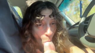 MeowMixAlicia Aka Kitty882 Onlyfans – Car Blowjob Porn Video