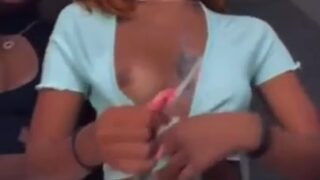 Ahna Mac’s Nipples Were Exposed During Live Stream