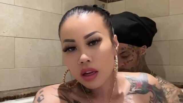 Lovely Mimi Gets Rammed Hard By Mr.Stretch In The Bathtub